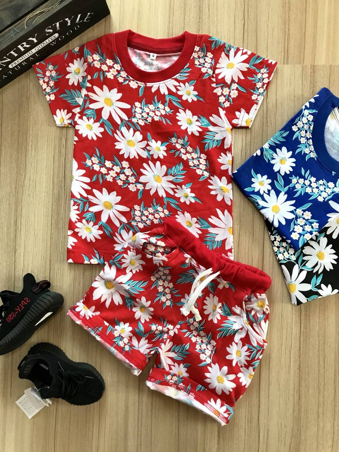 ชุด set ลายดอก สำหรับเด็ก