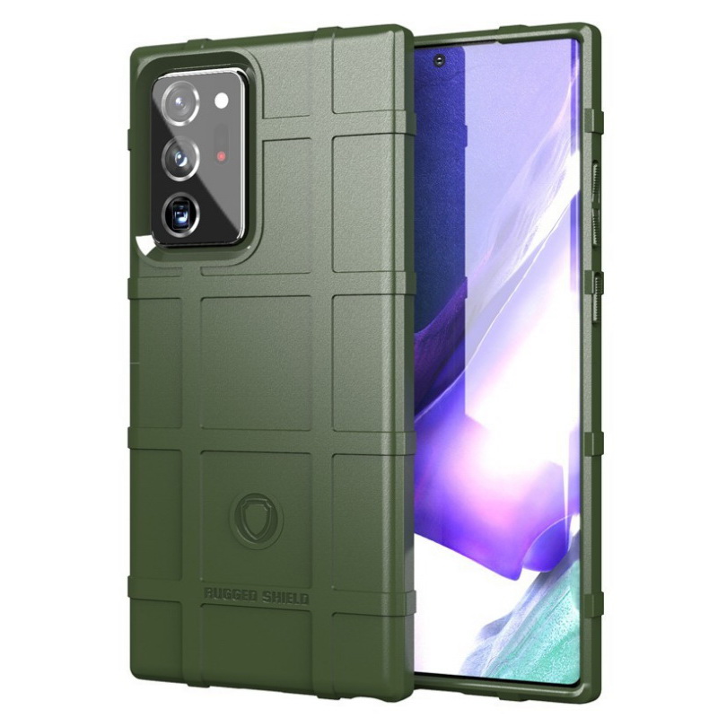 เคส Samsung Galaxy Note 20 Ultra / Note 20 Ultra 5G #เคสฝาหลัง Rugged Shield Series Soft Silicone Shock Absorption Matte กันกระแทก
