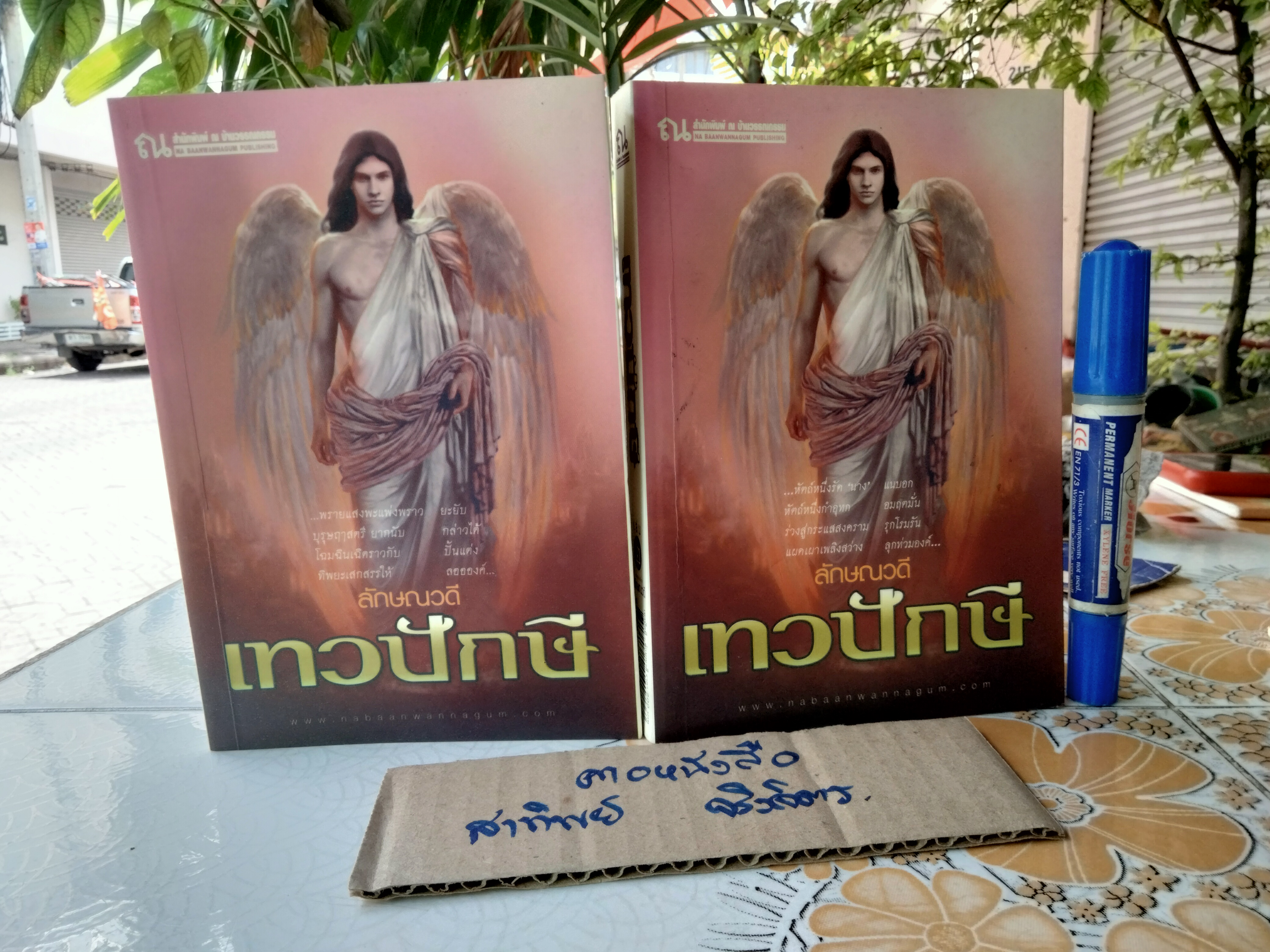 เทวปักษี เล่ม 1-2 หนึ่งในชุด นิยายไตรภาค ของ ลักษณวดี สนพ. ณ บ้านวรรณกรรม