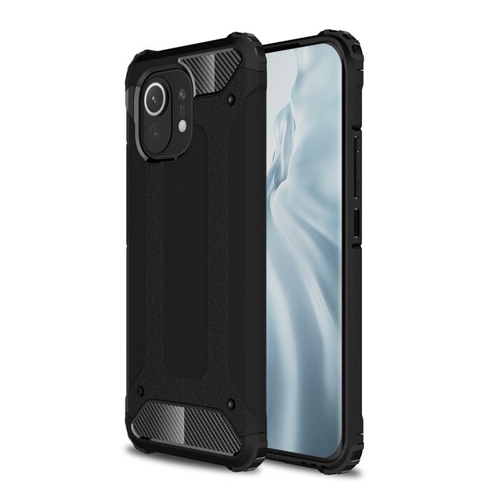 เคส Xiaomi 11 Lite 5G NE #เคสฝาหลังเกราะป้องกัน ไฮบริด พลาสติก+TPU Heavy Duty Rugged Hybrid สำเนา