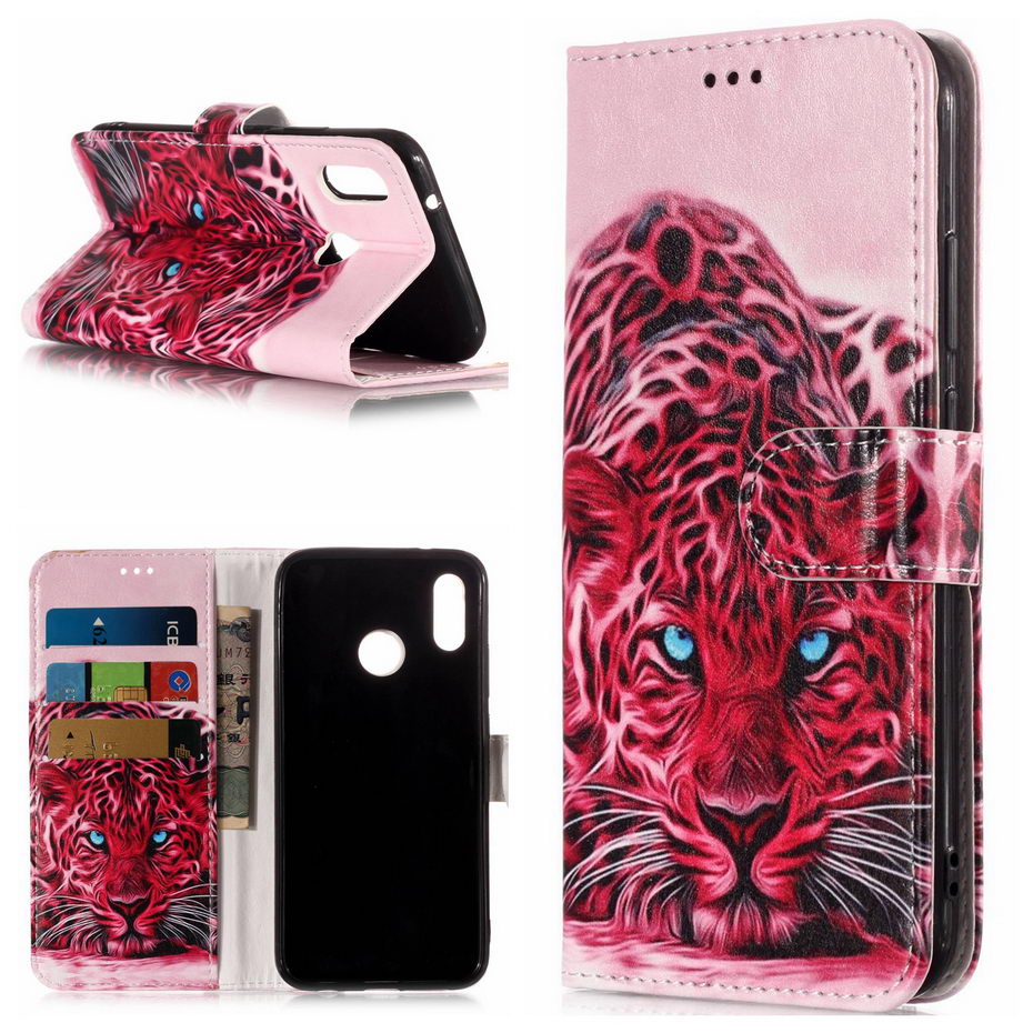 Case Huawei P20 Lite/Nova 3e #เคสฝาพับสไตล์กระเป๋าสตางค์พิมพ์ลายสวยๆ Pattern Printing Wallet Leather