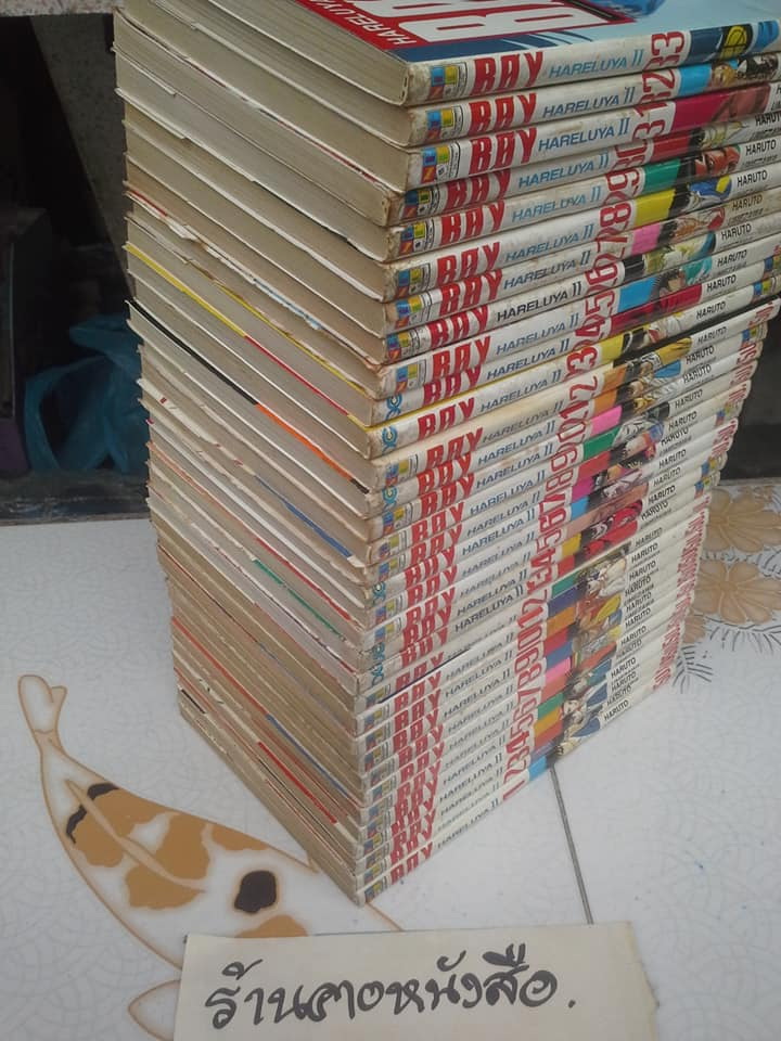 หนังสือการ์ตูน BOY HARELUYA ll 1-33 จบ ** สินค้าหมด**