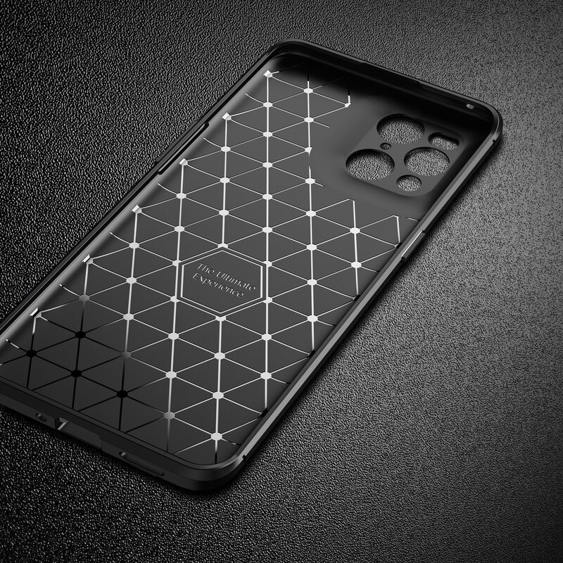 Case OPPO Find X3 Pro #เคสฝาหลังนิ่ม Carbon Fiber Anti-drop TPU Protection