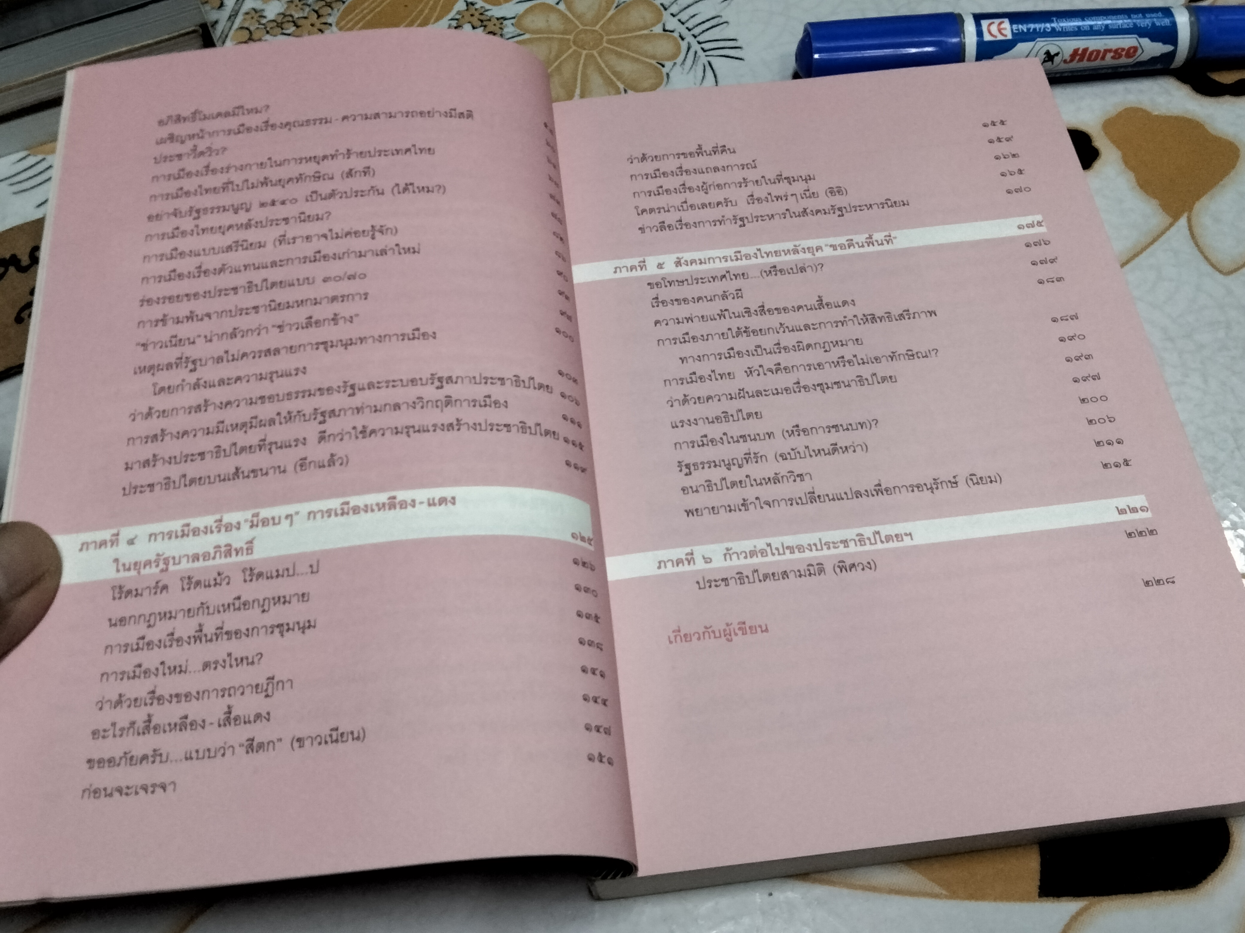 ประชาธิปไตยฯ โดยสังเกต พิชญ์ พงษ์สวัสดิ์ พิมพ์ครั้งแรก พ.ศ 2554