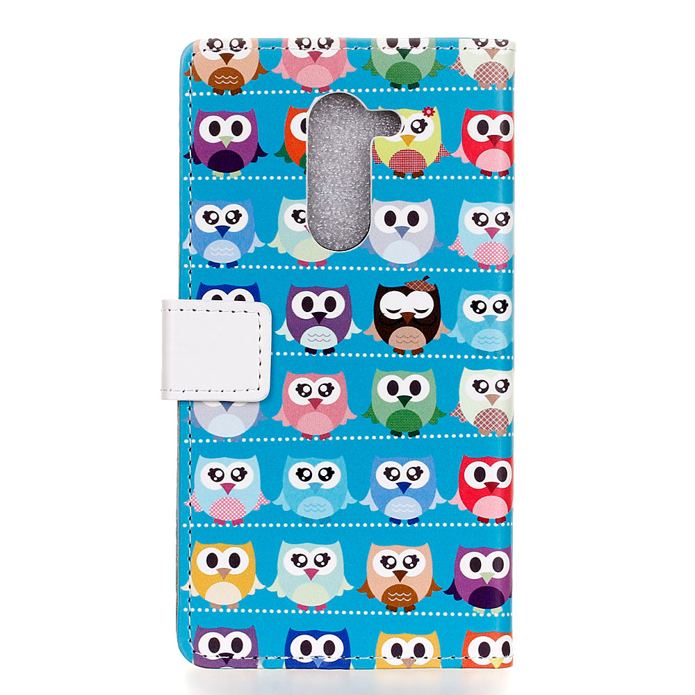 Case Huawei nova 2i 5.9นิ้ว #เคสฝาพับหนั PU สไตล์กระเป๋าสตางค์พิมพ์ลายพร้อมช่องใส่บัตรสีสันสวยงาม