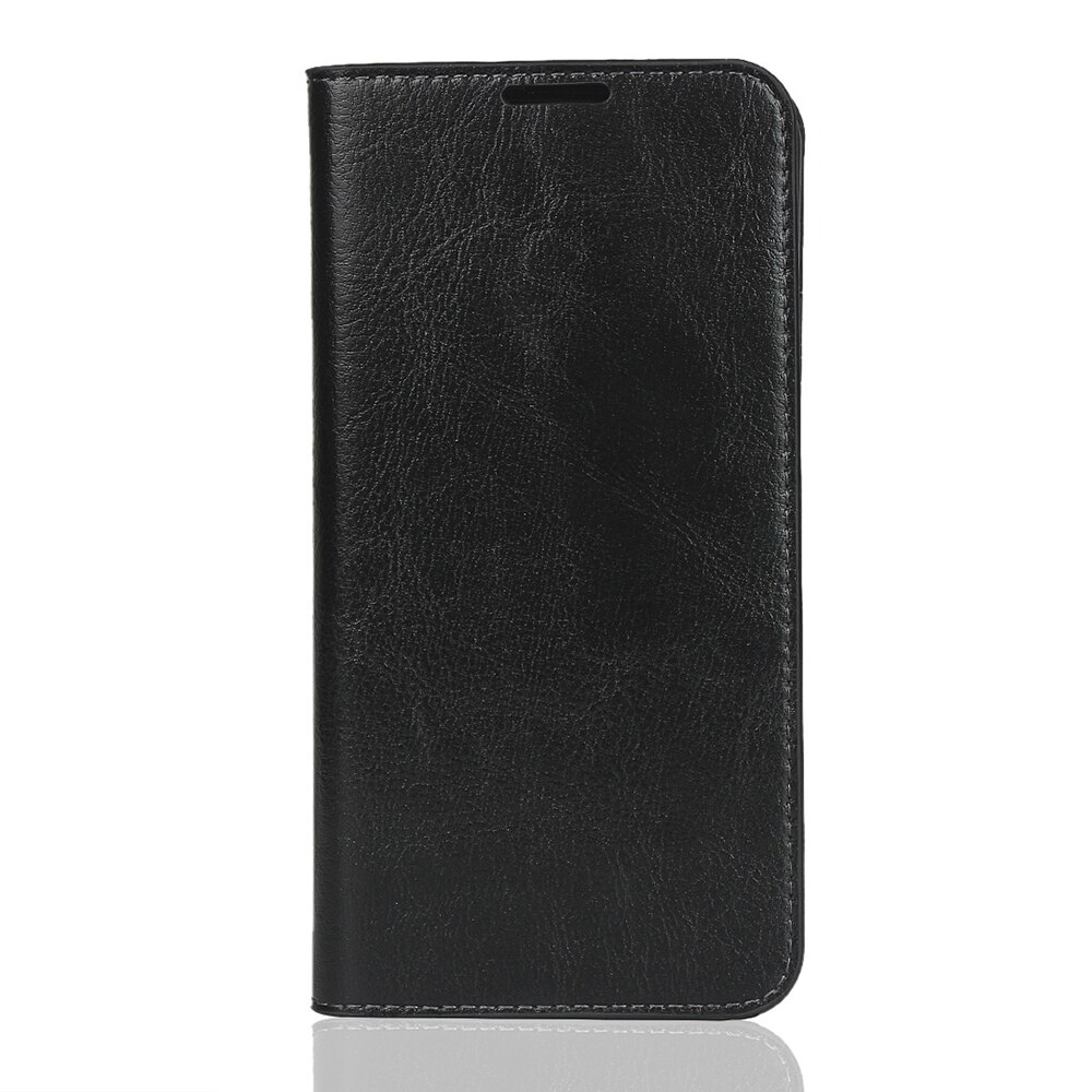 Case iPhone 13 Pro #เคสฝาพับหนังแท้แบบกระเป๋าสตางค์คุณภาพดี Crazy Horse Genuine Leather Cover