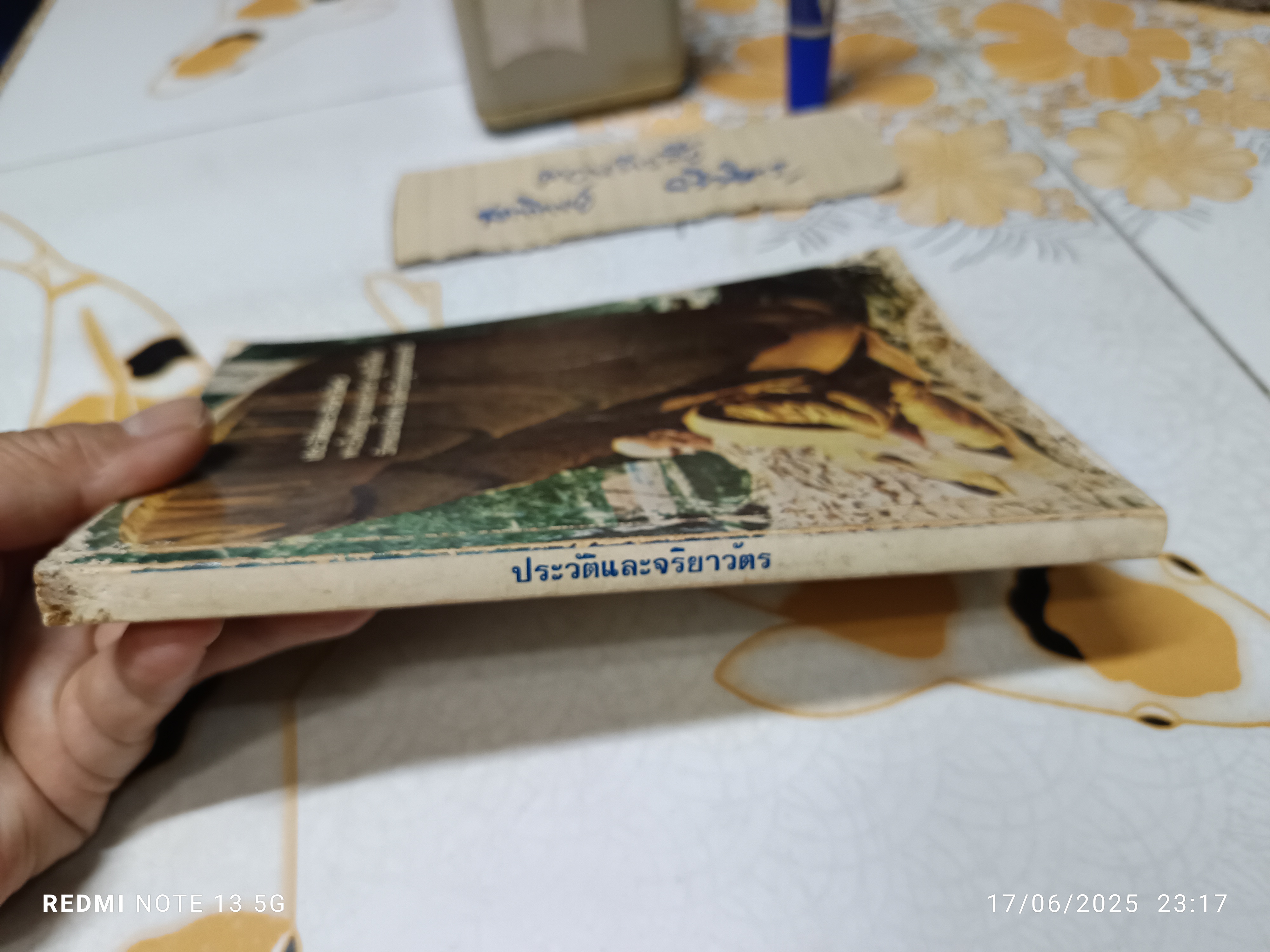 ประวัติและจริยาวัตร พระโพธิญาณเถร (ชา สุภัทโท) วัดหนองป่าพง จังหวัดอุบลราชธานี. พิมพ์ปีพ.ศ 2528 **สินค้าหมด**