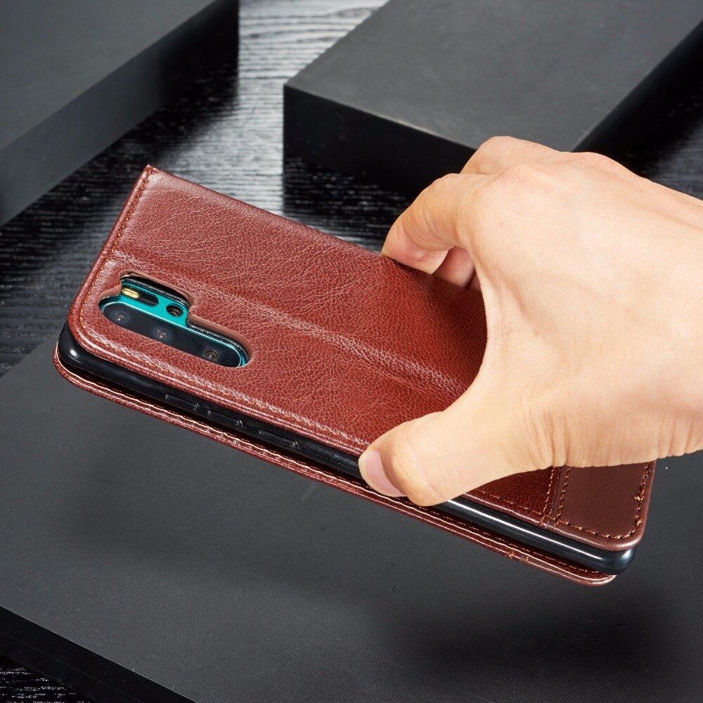 Case Huawei P30 Pro #เคสฝาพับหนัง PU พับตั้งได้พร้อมช่องเสียบการ์ด