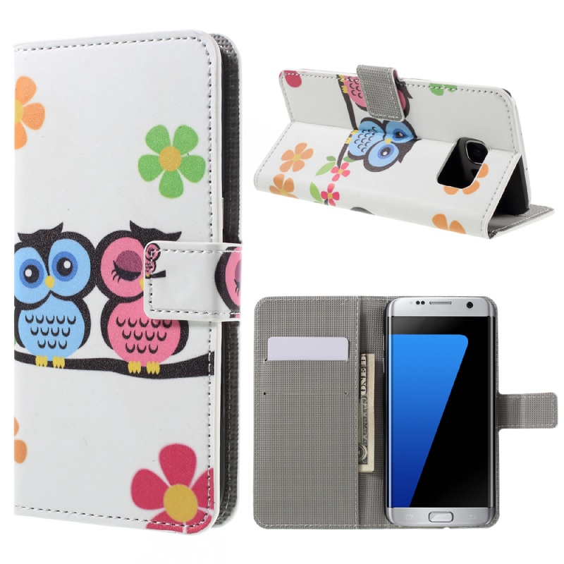 Case Samsung S7 edge สไตล์กระเป๋าสตางค์พับตั้งได้
