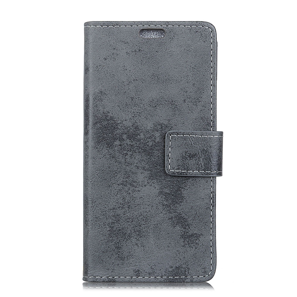 Case Huawei Y7 Pro (2019) #เคสฝาพับหนัง PU สไตล์ Vintage คุณภาพดีราคาเบาๆสบายกระเป๋า