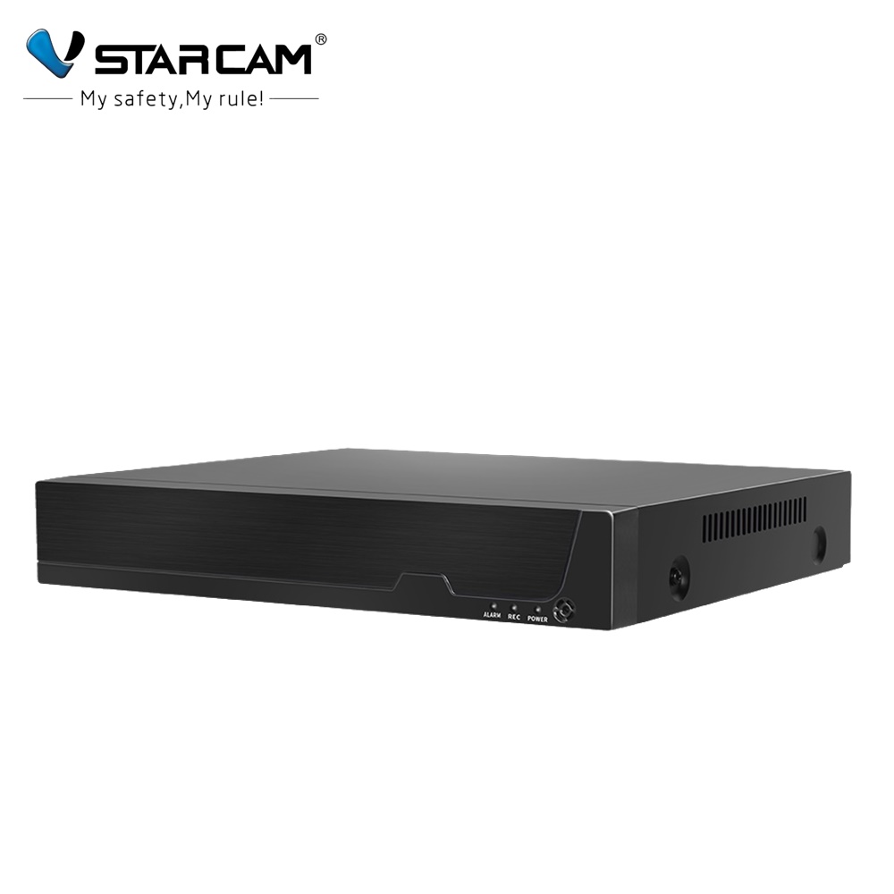 Vstarcam VStarcam กล่องบันทึก NVR NVR3208L 8ch รองรับกล้องได้สูงสุด8ตัว รับHDDได้สูงสุด10TB ดำ