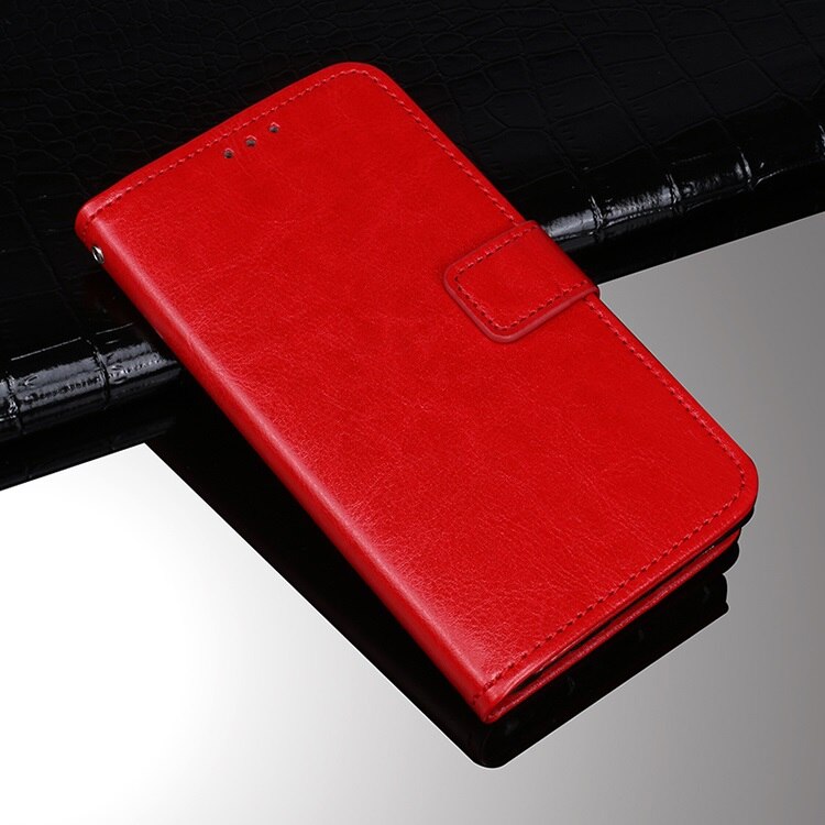 เคส OPPO Reno 5 Pro 5G #เคสฝาพับแบบกระเป๋าสตางค์หนัง PU ผิวหนังม้า Crazy Horse
