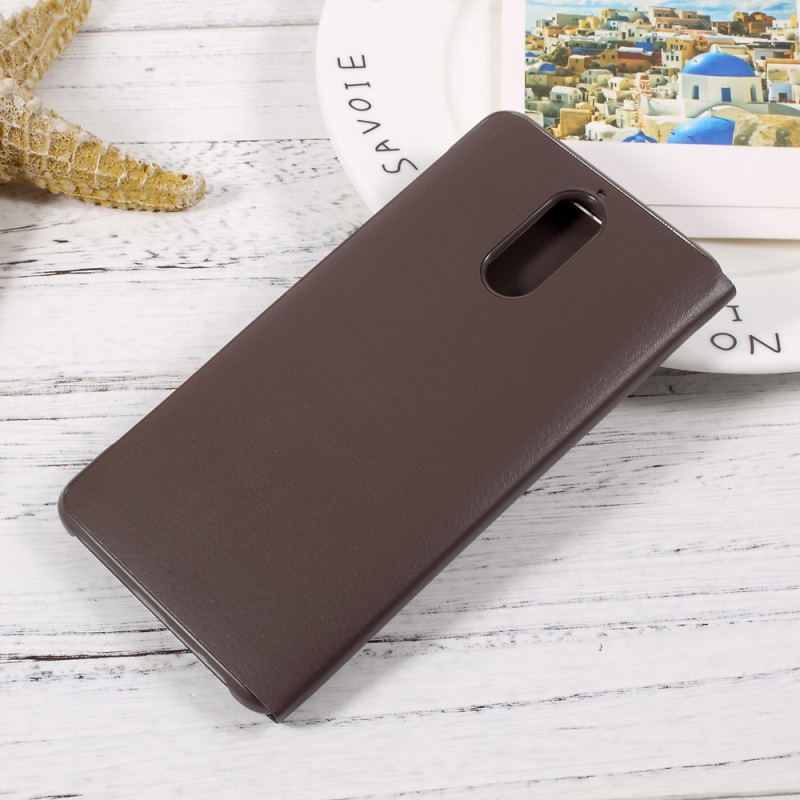 Case Huawei Mate 9 Pro #เคสหนังฝาพับมีช่องวิวด้านข้างทันสมัย