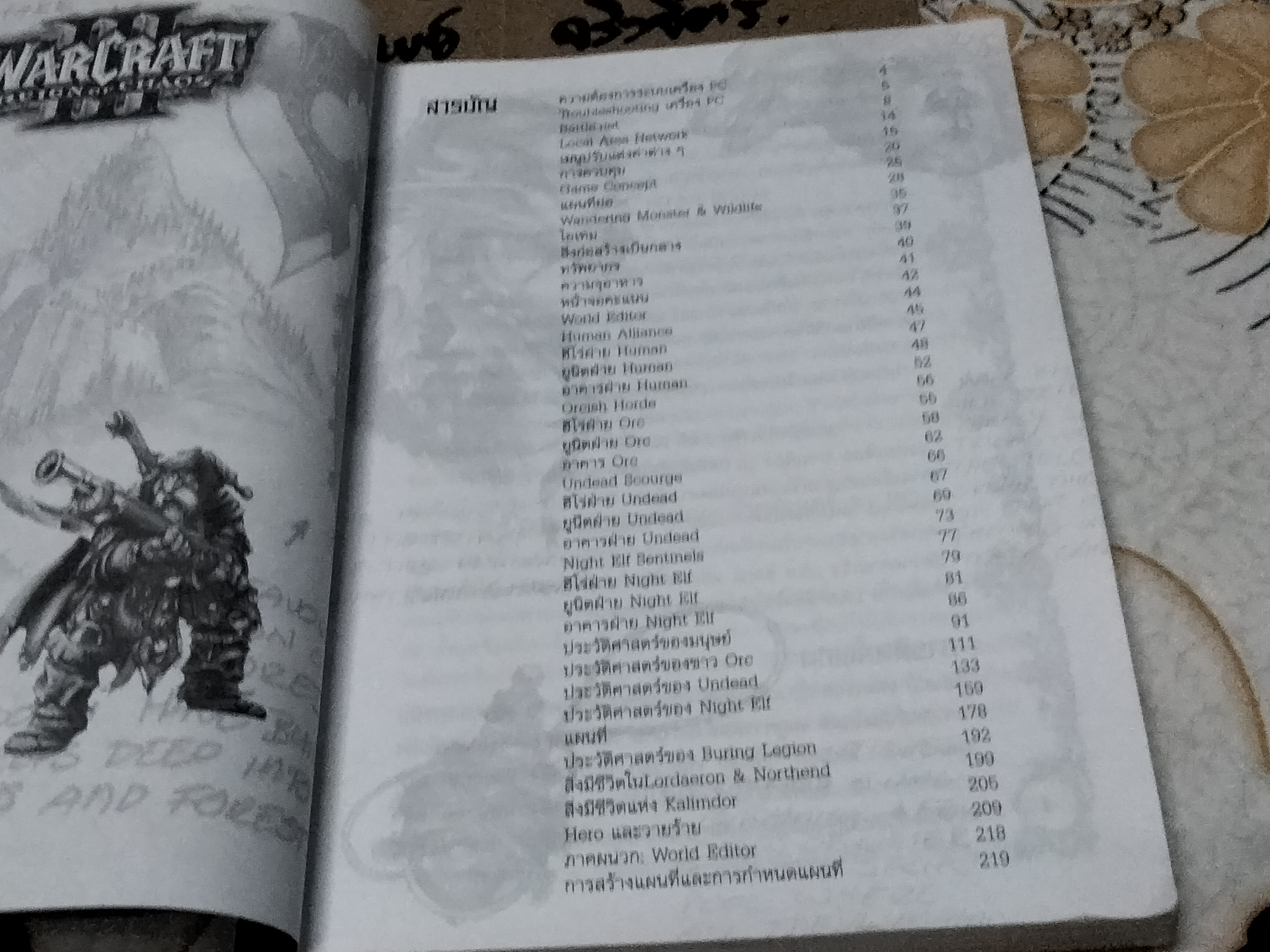 WARCRAFT 3 - REIGN OF CHAOS - คู่มือแนะนำการใช้