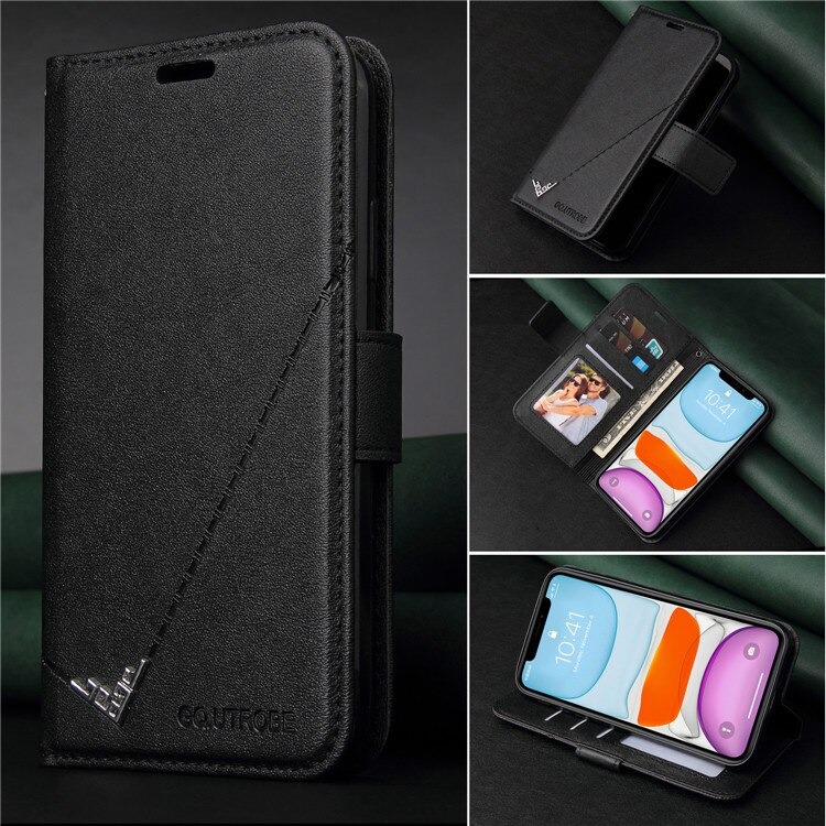 Case Samsung Galaxy A21s#เคสฝาพับแบบกระเป๋าสตางค์หนัง PU มีช่องเก็บบัตร