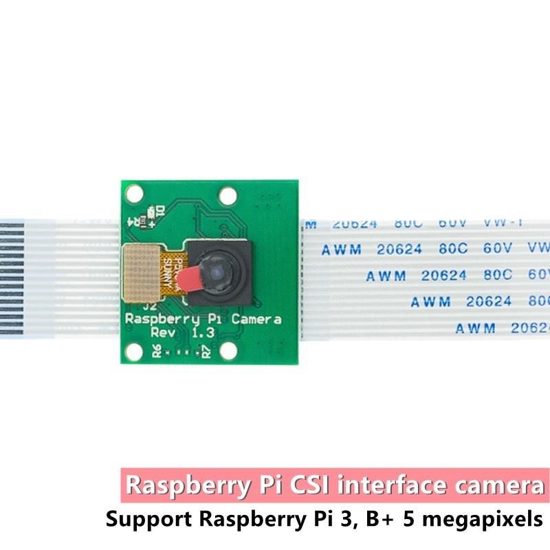 Raspberry Pi 3 Model B+ โมดูลกล้อง 1080p 720p ขนาดมินิ 5MP กล้องเว็บแคมสําหรับ Raspberry Pi