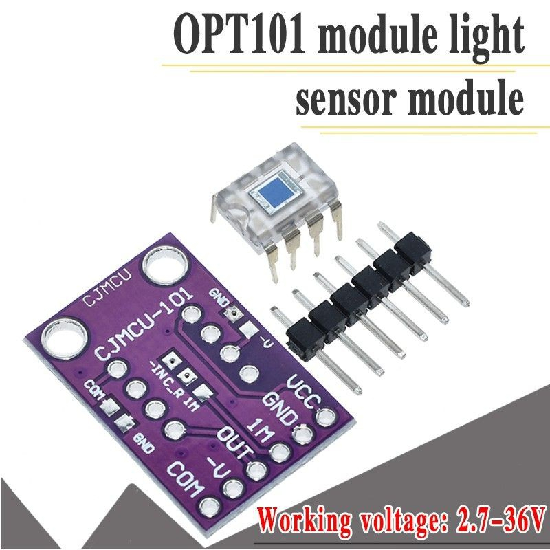 CJMCU-101 OPT101 Light light intensity sensor module Single chip photoelectric diode