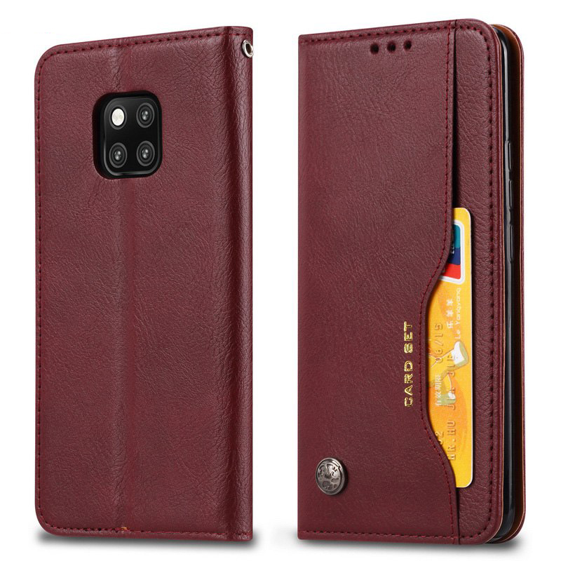 Case Huawei Mate 20 Pro #เคสฝาพับแบบกระเป๋าสตางค์หนัง PU มีช่องเสียบบัตรคุณภาพดี