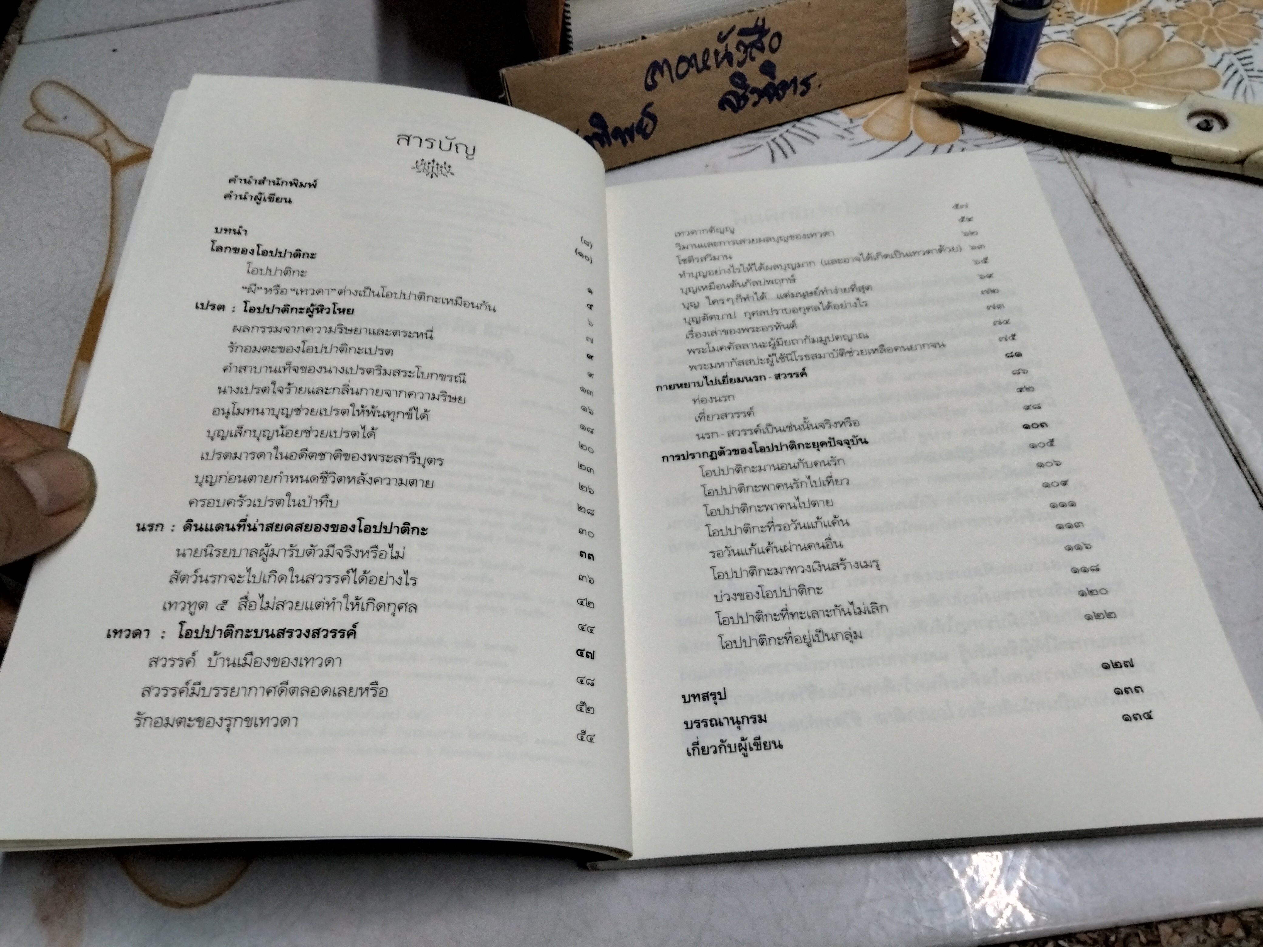 โอปปาติกะ ชีวิตหลังความตาย โดย ดร.บรรจบ บรรณรุจิ พิมพ์ครั้งที่ 4/2557