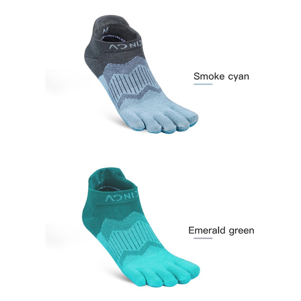 ถุงเท้าแยกนิ้ว ถุงเท้าวิ่งมาราธอน ถุงเท้าผลิตจากเส้นใยสังเคราะห์ Coolmax AONIJIE รุ่น E4810 (N03)