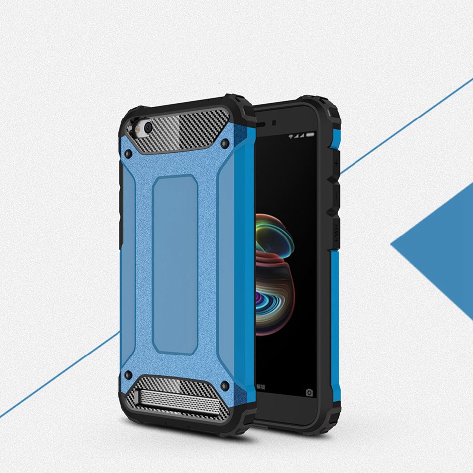 Case Xiaomi Redmi 5A #เคสฝาหลังเกราะป้องกัน ไฮบริด พลาสติก+TPU