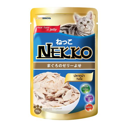 Nekko(เนกโกะ) เปียกซอง รสทูน่า