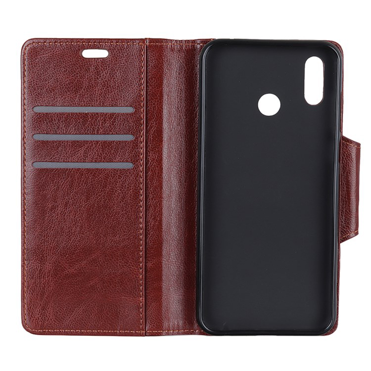 เคส Xiaomi Redmi Note 6 Pro #เคสฝาพับหนัง PU แบบกระเป๋าสตางค์ Textured PU Leather Wallet
