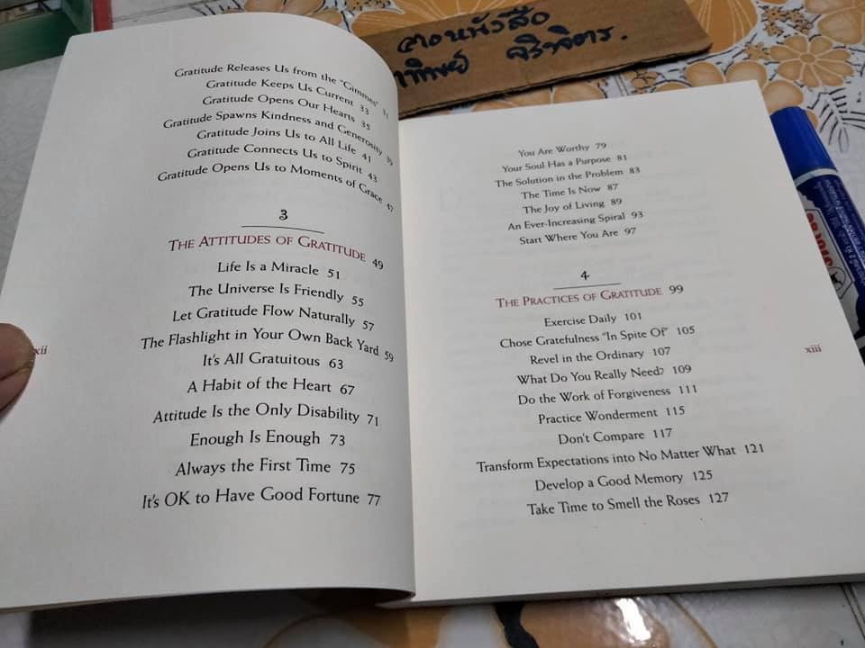 Attitudes of Gratitude How to Give and Receive Joy Everyday of Your Life M. J. RYAN , 1999