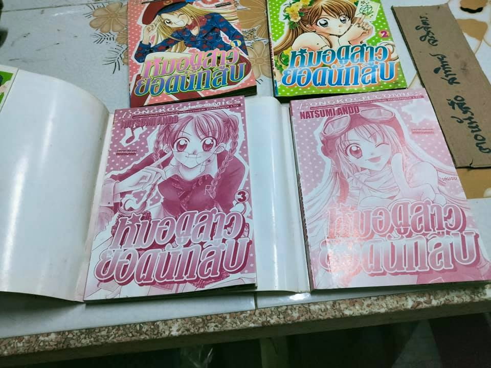 หมอดูสาวยอดนักสืบ (4 เล่มจบ) NATSUMI ANDO