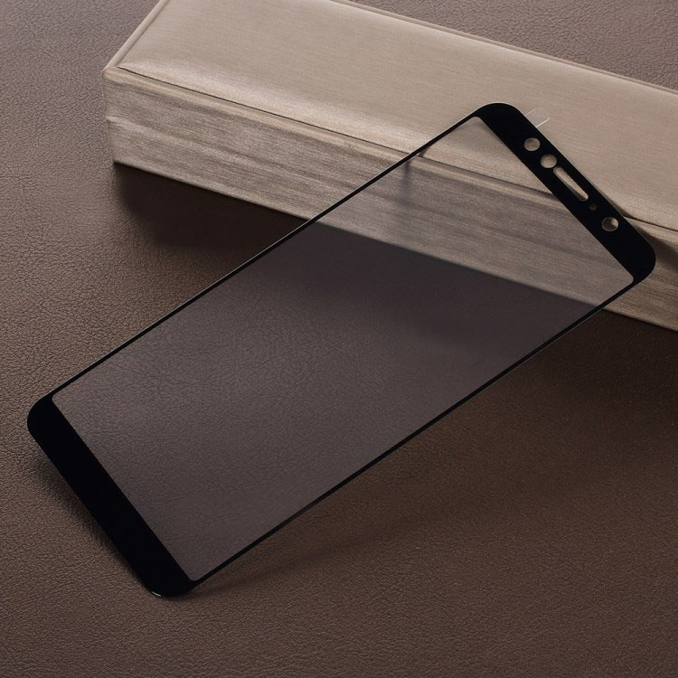 ฟิล์มกระจก Asus Zenfone Max Pro (M1) แบบเต็มจอ Full Size Silk Printing Tempered Glass