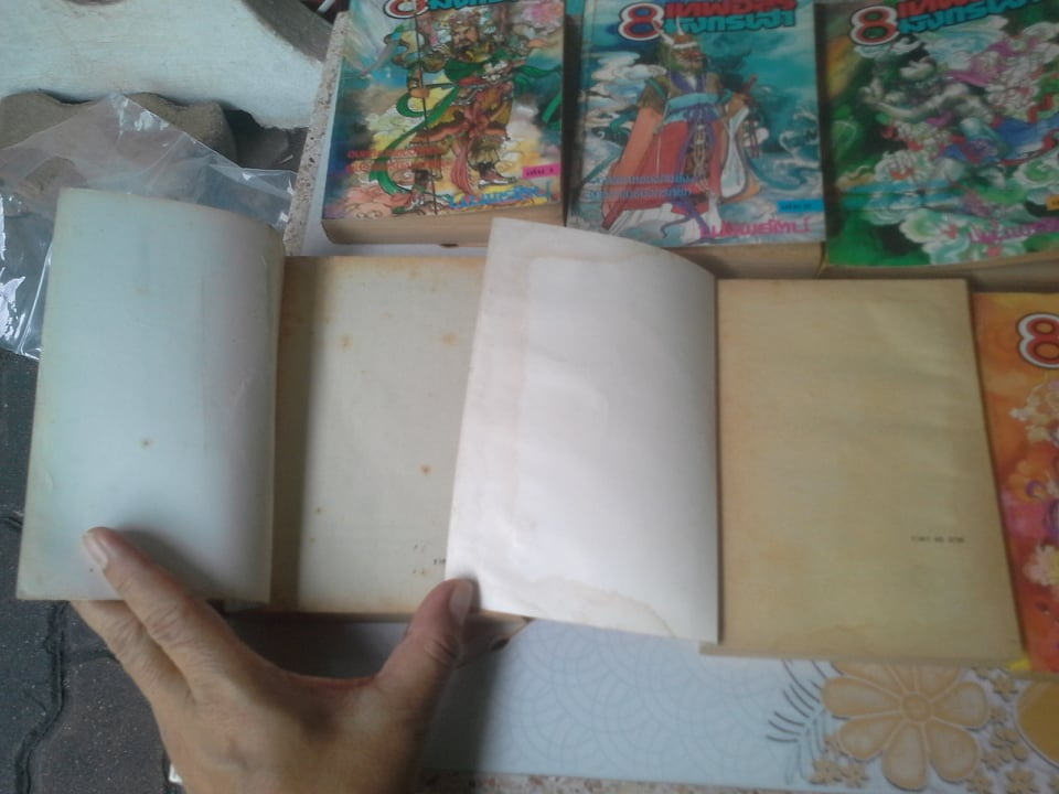 8 เทพอสูรมังกรฟ้า 8 เล่มจบ - กิมย้ง เขียน, น.นพรัตน์ แปล , พิมพ์ครั้งแรก 2534 // เล่ม 6 มีคราบน้ำ **สินค้าหมด**