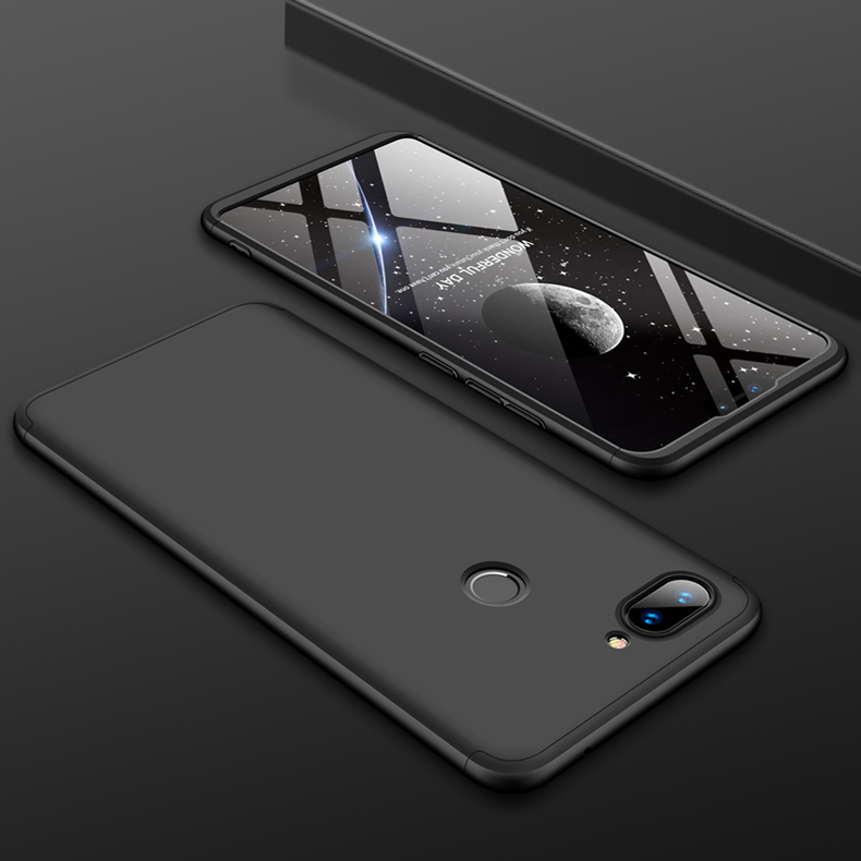 เคส Xiaomi Mi 8 Lite #เคสฝาหลังพลาสติกแข็งGKK Detachable All-wrapped Matte แยกชิ้นได้
