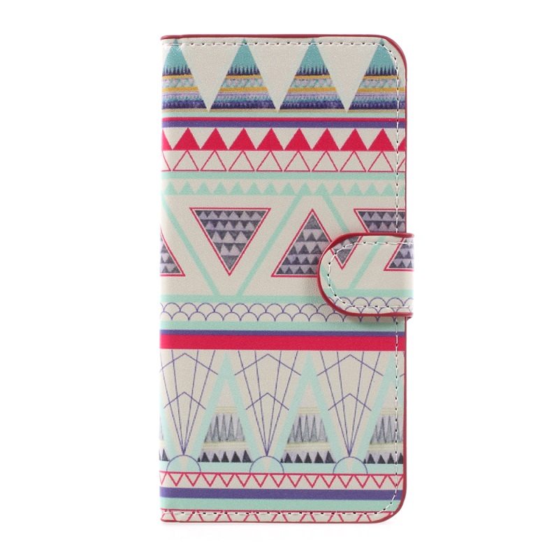 Case Huawei P10 Plus สไตล์กระเป๋าสตางค์พิมพ์ลาย Pattern Printing หนัง PU