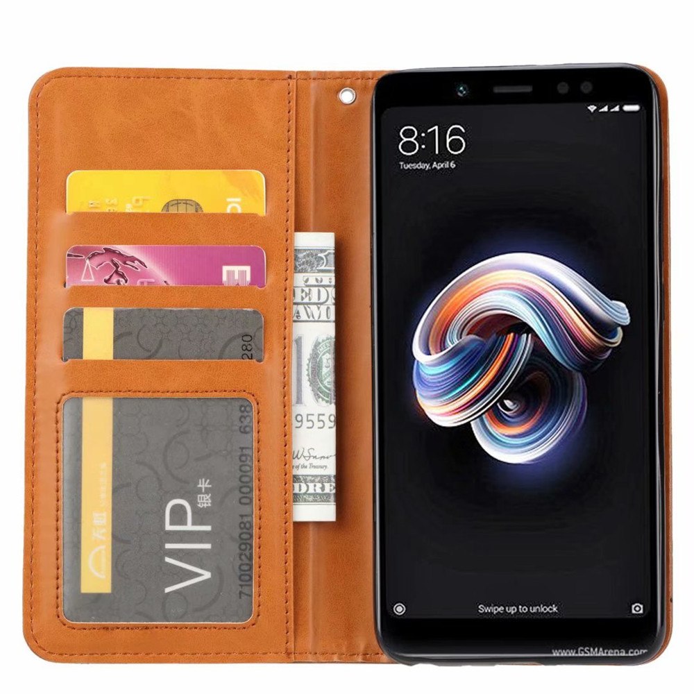 เคส Huawei nova 3 #เคสฝาพับแบบกระเป๋าสตางค์หนัง PU มีช่องเสียบบัตรคุณภาพดี