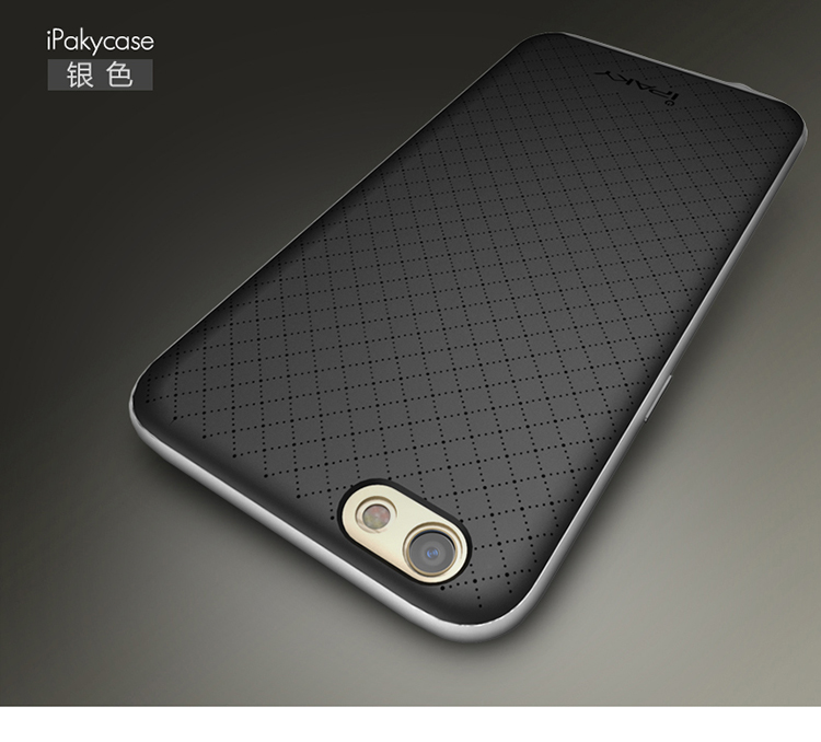 Case Oppo R9s เคสฝาหลัง IPAKY PC Bumper + TPU เคส สวยหรูทันสมัย