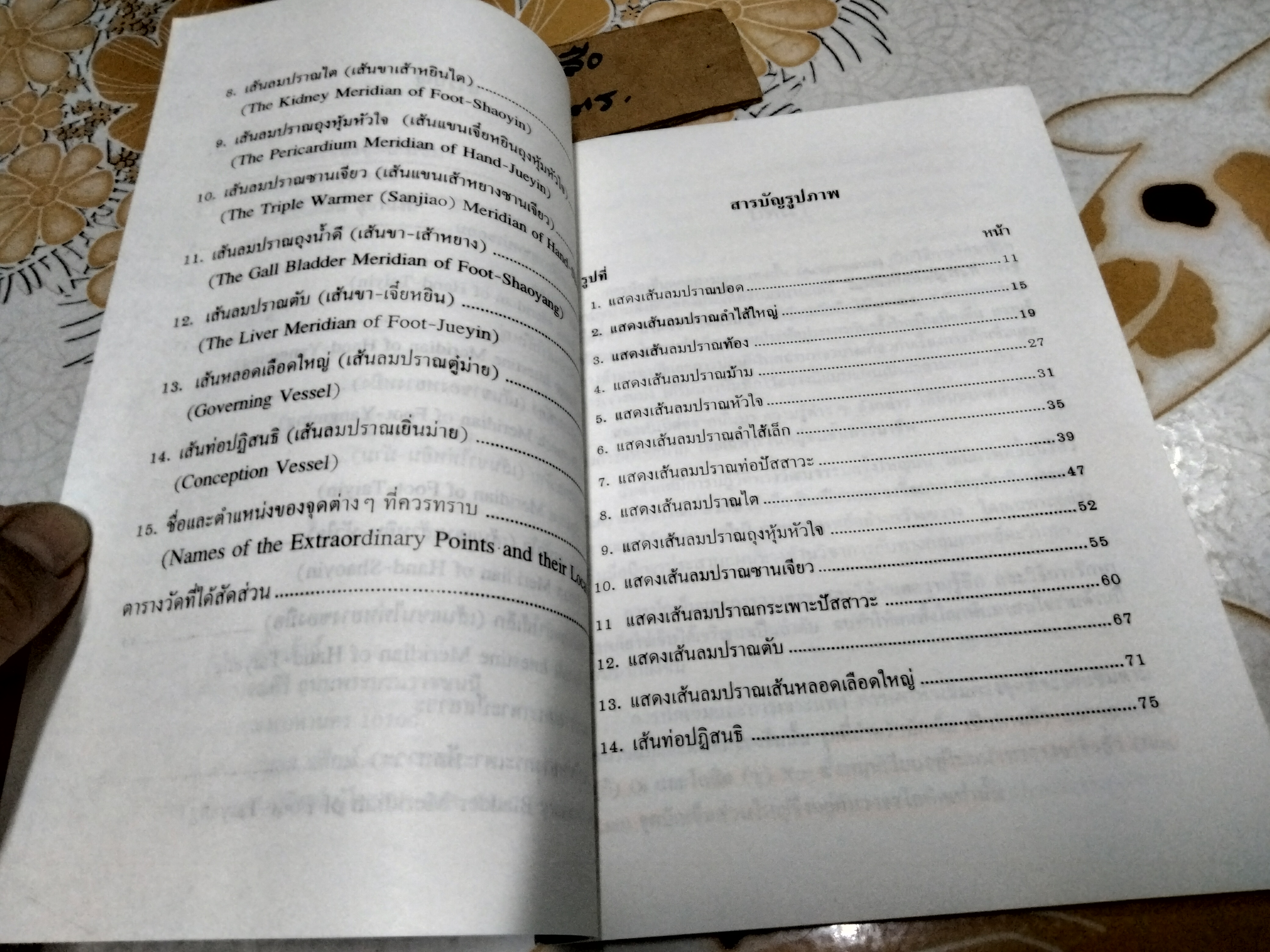 กายวิภาคศาสตร์ของจุดปักเข็มและเส้นลมปราณ 14 เส้น แปลโดย รศ.พัฒน์ สุจำนงค์ **สินค้าหมด**