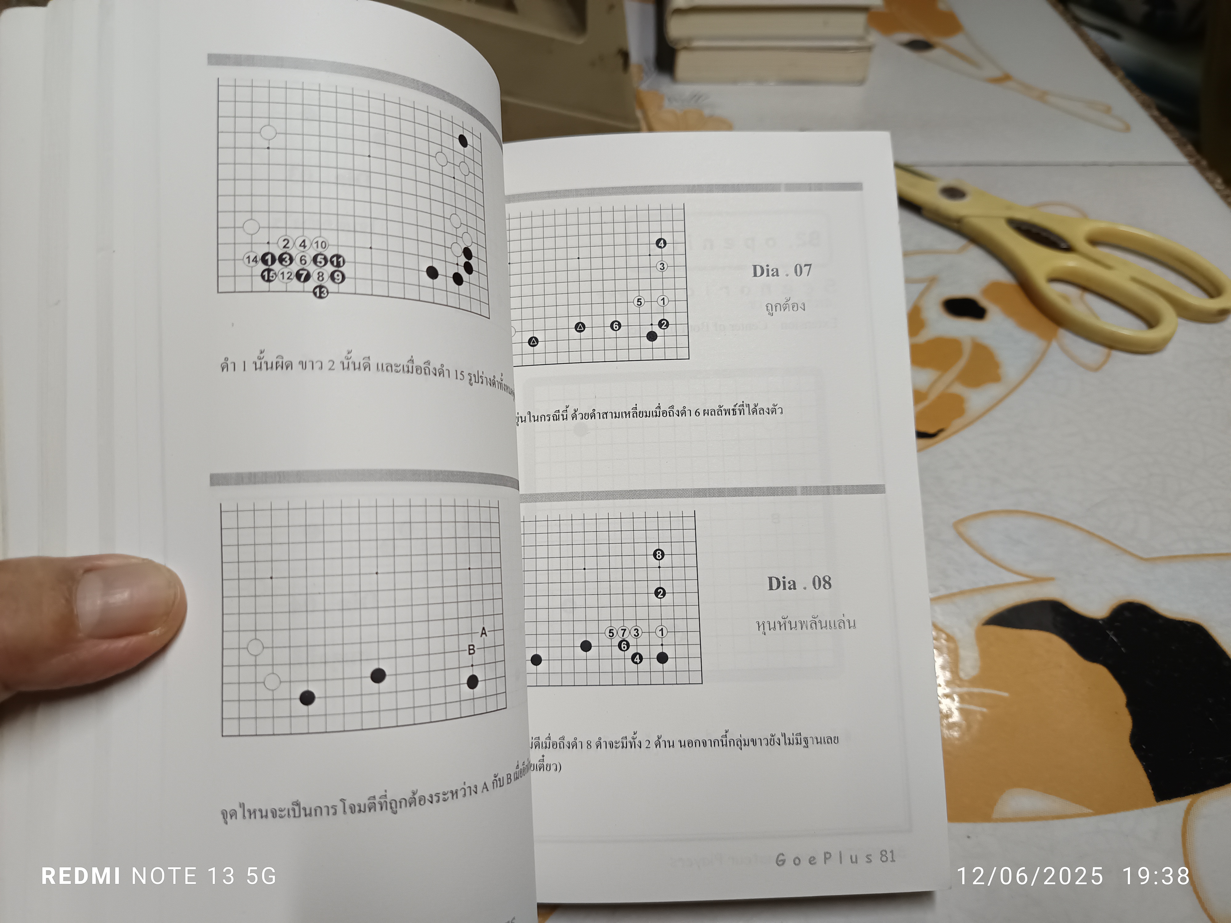 เรียนรู้โจเซกิและการเปิดเกมส์ (Handmade) 100 Tip for Amateur Players , Korean Baduk **สินค้าหมด**