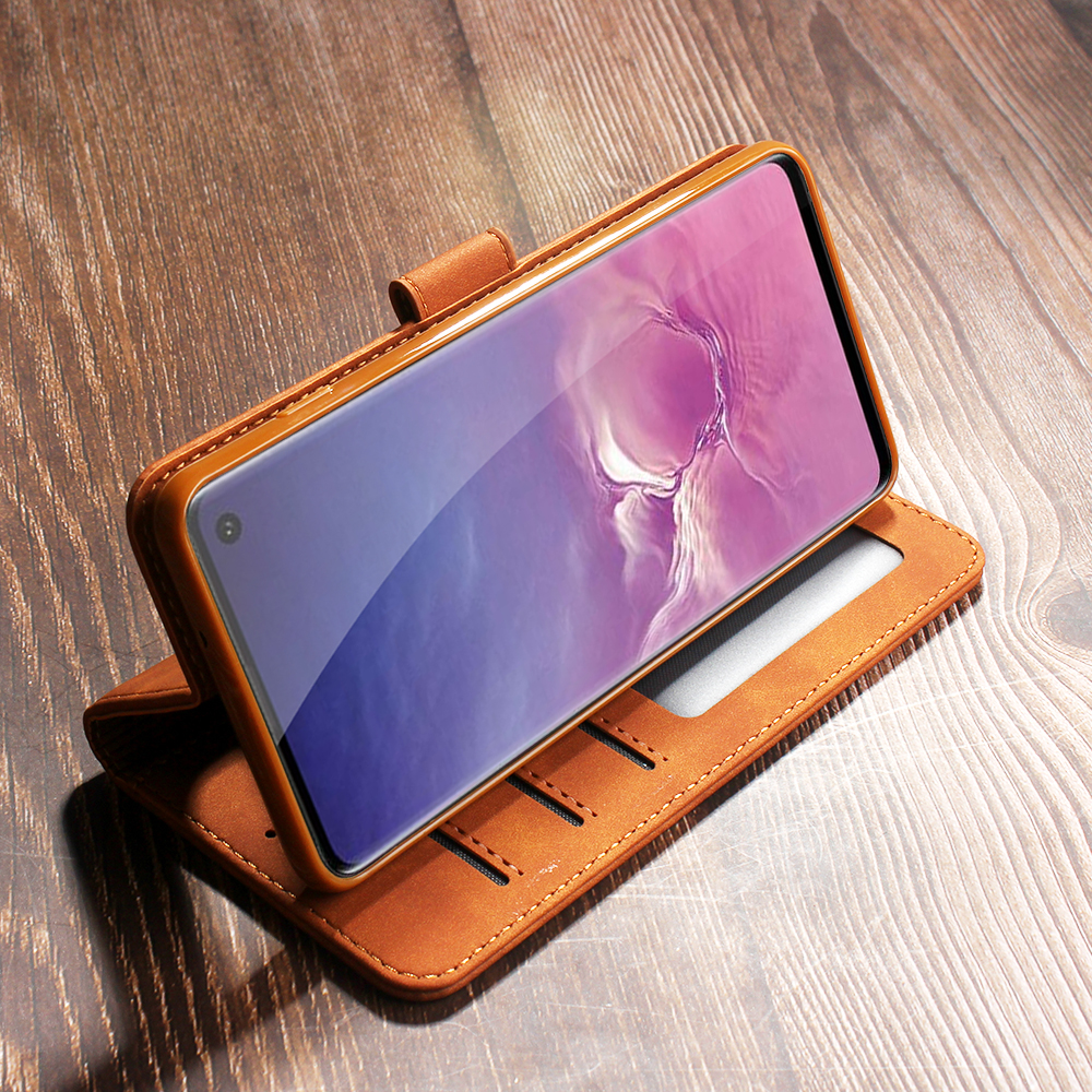 เคส Samsung Galaxy S10 #เคสฝาพับหนัง PU DIAOBAOLEE Leather Stand Stand เคสคุณภาพดีราคาถูก
