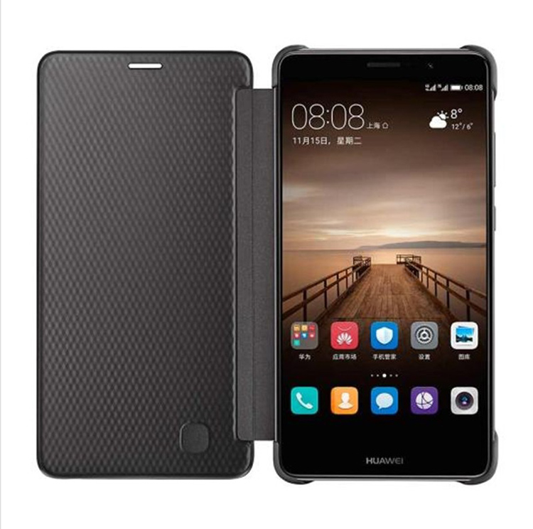 Case Huawei Mate 9 เคสฝาพับโปร่งแสง AMORUS