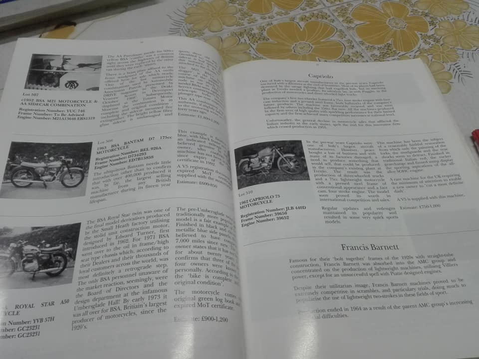 SOTHEBY'S - COLLECTORS VEHICLES AND AUTOMOBILIA RAF MUSEUM, LONDON - MONDAY 25 November 1996