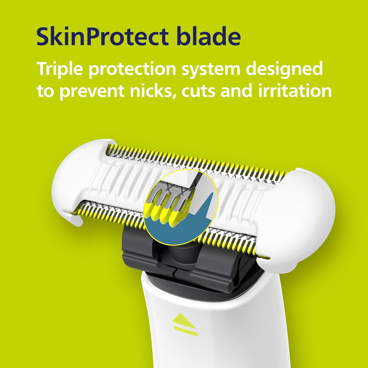 Philips® Norelco OneBlade Intimate Trim & Shave QP1924/70 ฟิลิปส์ เครื่องตัดแต่งขนร่างกาย