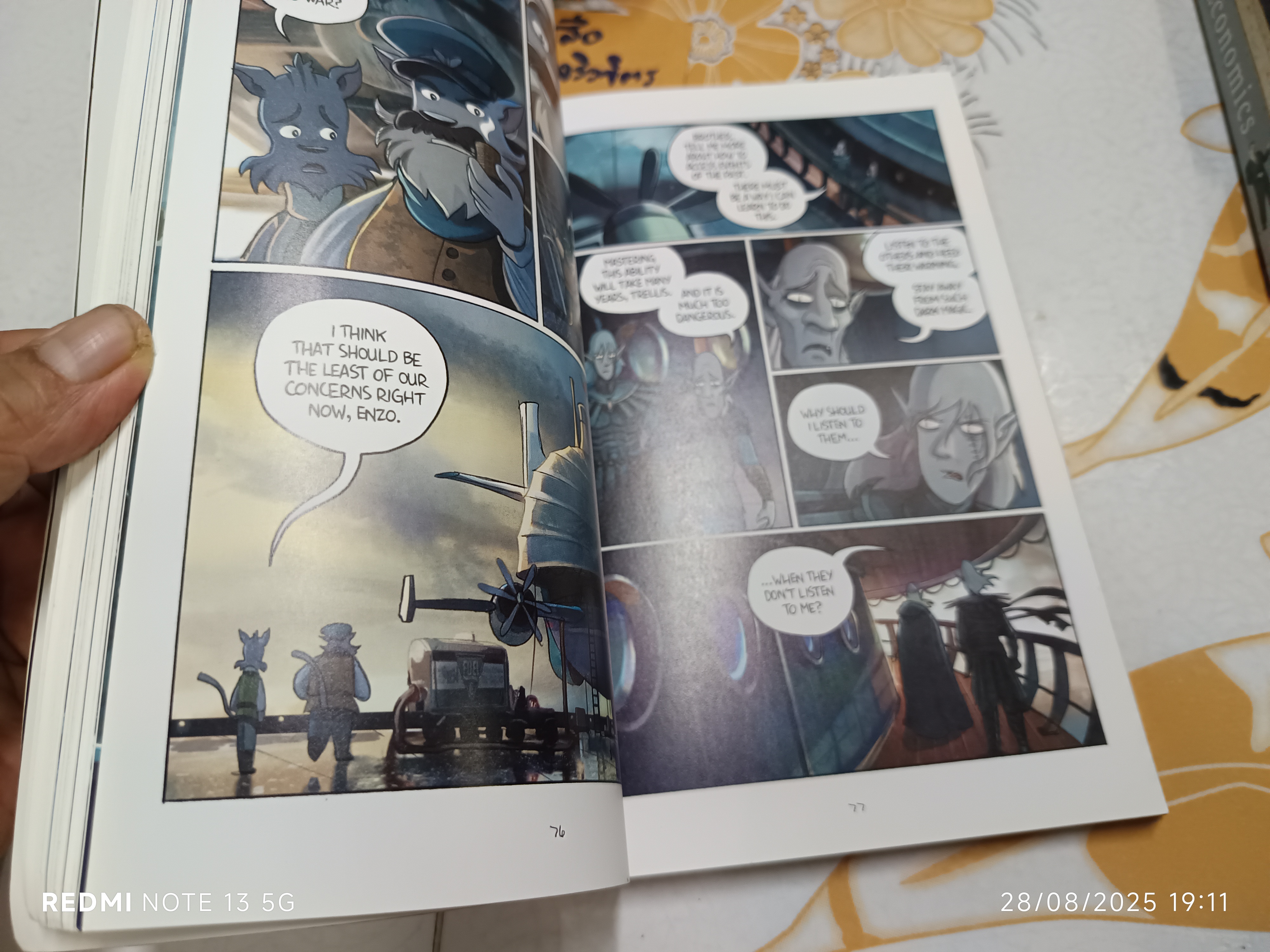 AMULET BY KAZU KIBUISHI - Book 5 PRINCE OF THE ELVES นิยายภาพภาษาอังกฤษ