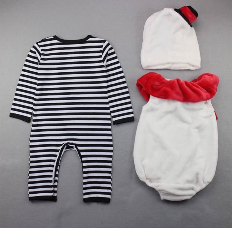 ชุดเด็ก set บอดี้สูท Snowman