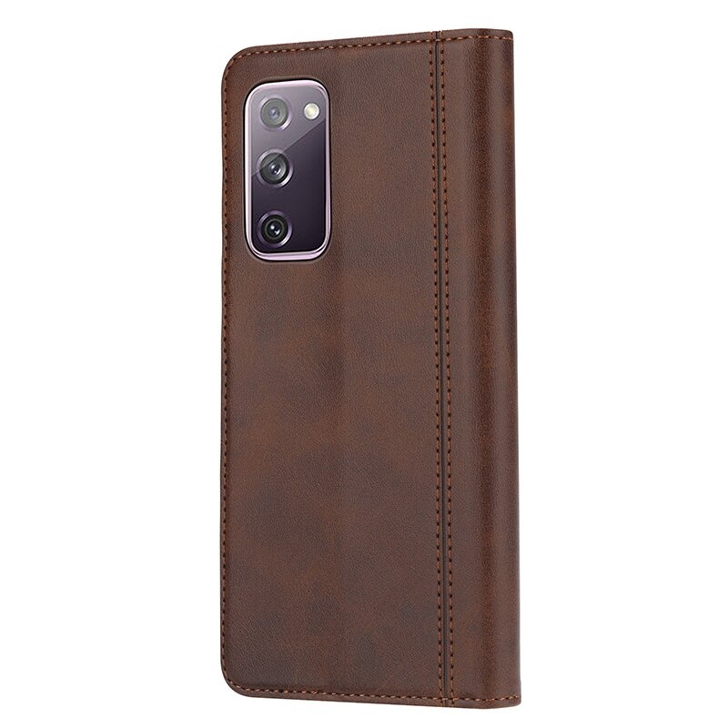 เคส Samsung Galaxy A42 5G #เคสฝาพับหนัง PU สไตล์กระเป๋าสตางค์พร้อมช่องใส่การ์ด Multi-Card Slots Wallet Casing PU Leather Case Magnetic Buckle Book Flip Cover