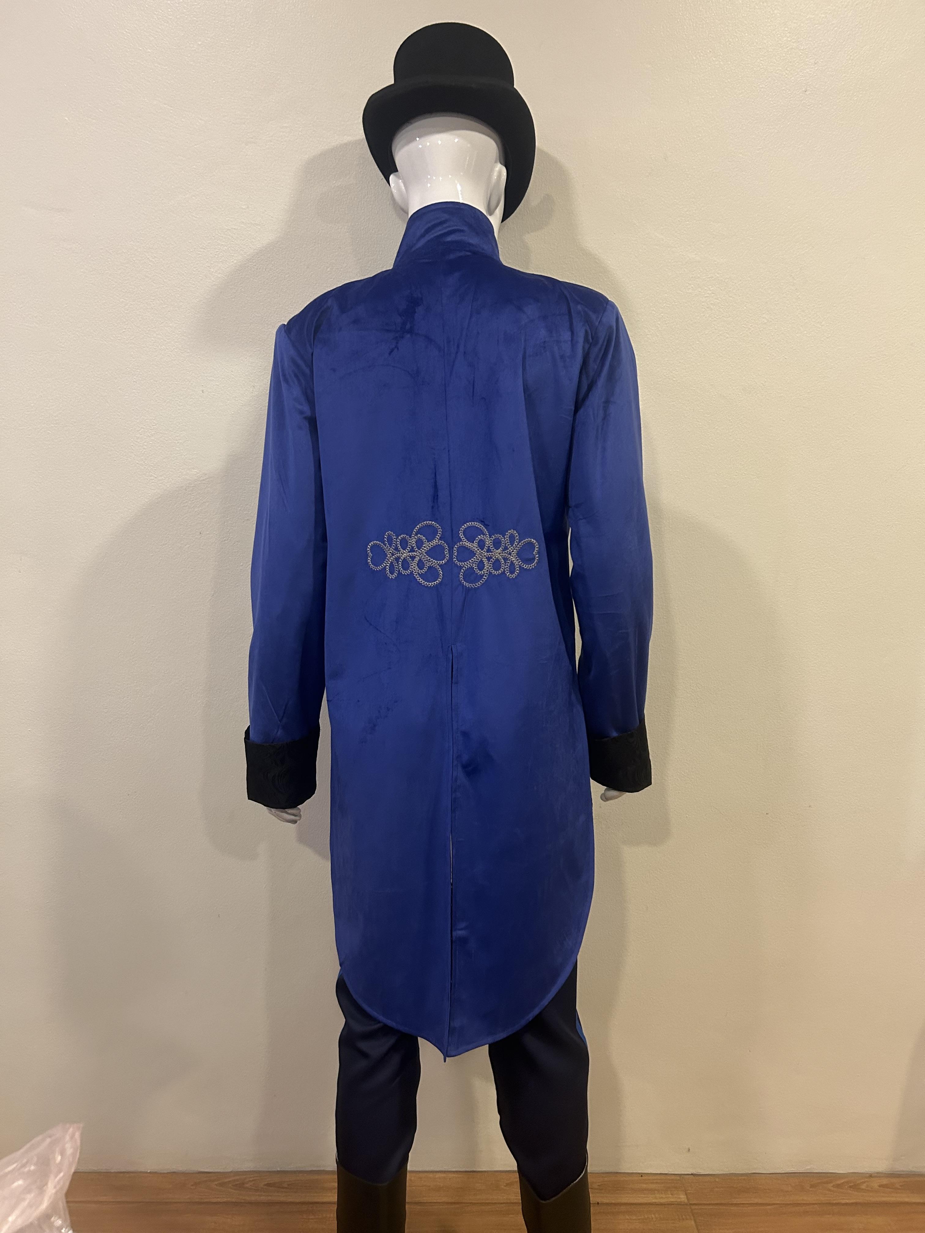 ชุดเจ้าชายฝรั่งเศสสีน้ำเงิน