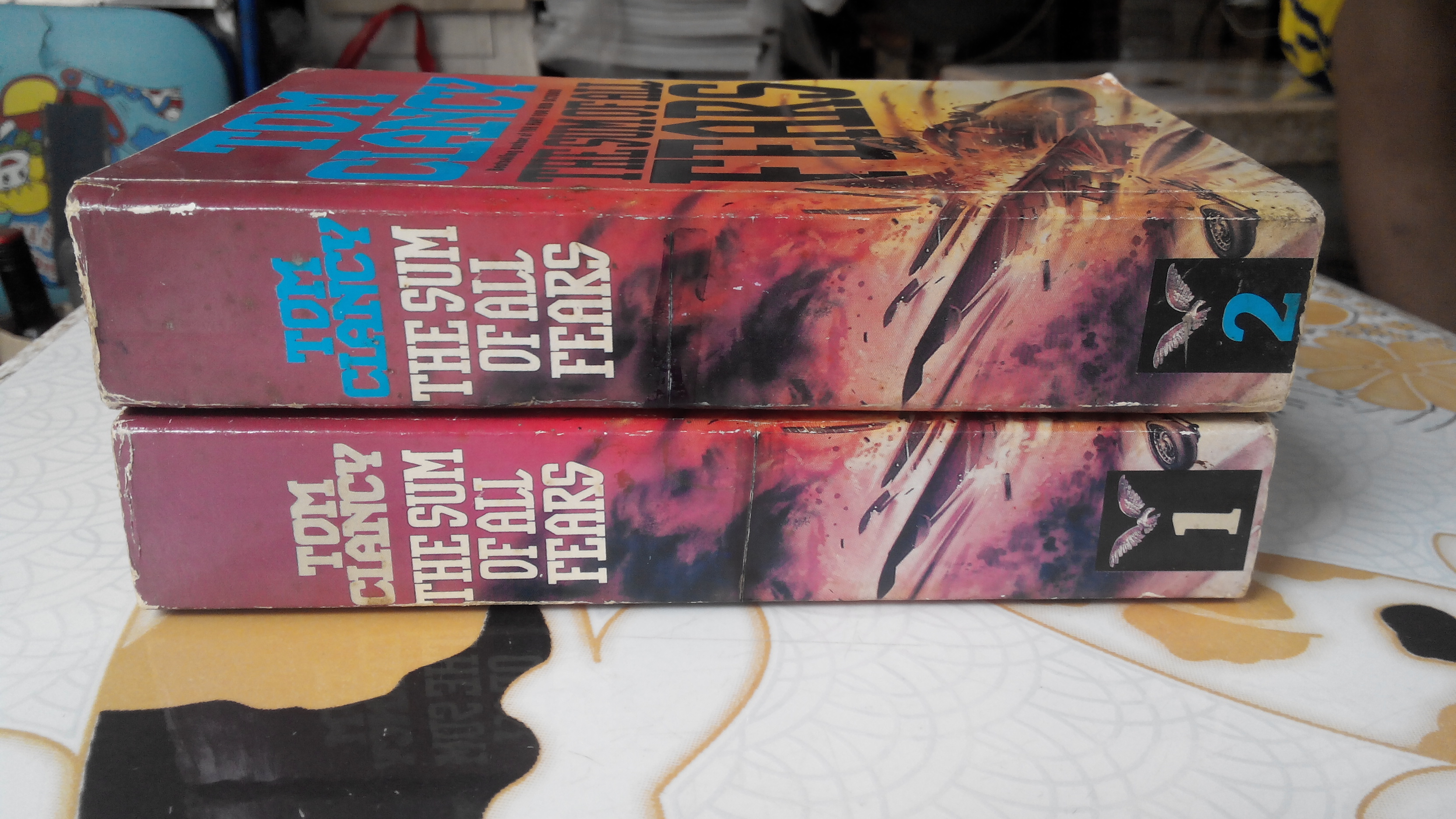 THE SUM OF ALL FEAR นักรบเกมโลกันต์ - TOM CLANCY ภาษาไทย ( 2 เล่มจบ )