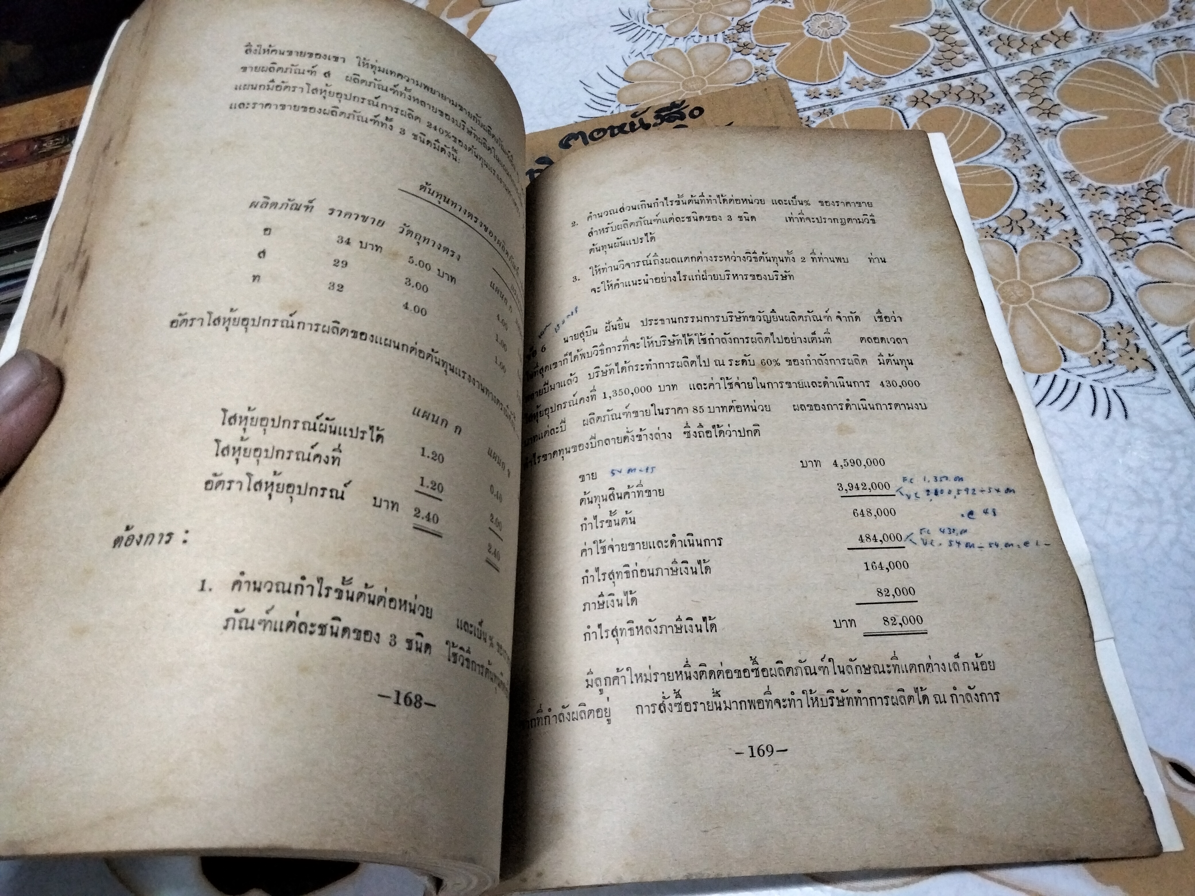 การบัญชีต้นทุน โดย สังเวียน อินทรวิชัย พิมพ์ปีพ.ศ 2506 (หนังสือเก่า)