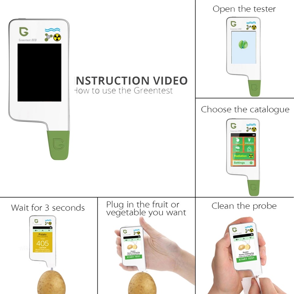 Greentest ECO ความแม่นยำสูงอ่านดิจิตอลอาหารไนเตรตTester