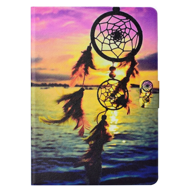 Case Samsung Galaxy Tab S6 Lite 10.4 SM-P610 P615 P617 #เคสฝาพับหนัง PU พิมพ์ลาย Pattern Printing PU Leather Flip