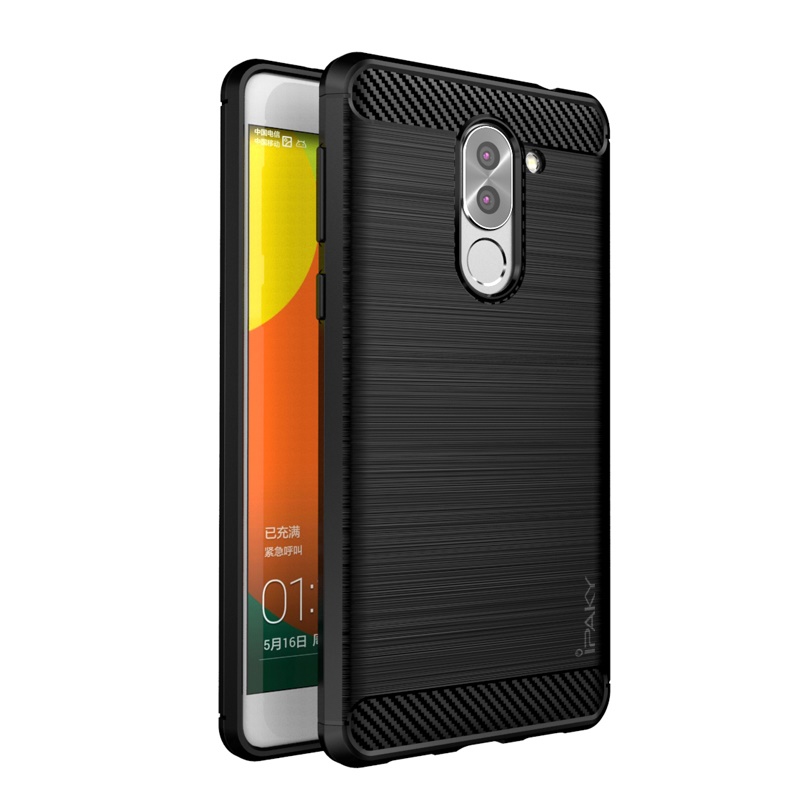 Case Huawei GR5 2017เคสฝาหลัง IPAKY Brushed TPU Phone Cover Casing